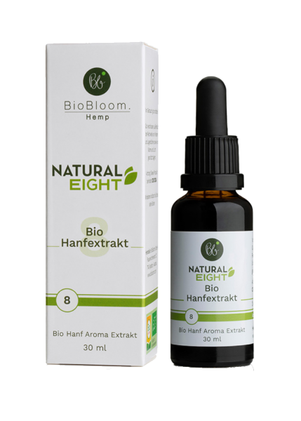 CBD Hanfextrakt BIO – NaturalEIGHT 30ml/8%